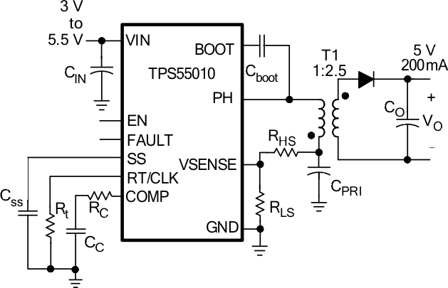 TPS55010 frnt_page_circuit_slvsav0.gif