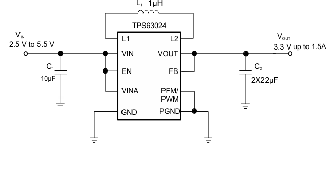 TPS63024 TPS630241 TPS630242 schematicfront7.gif